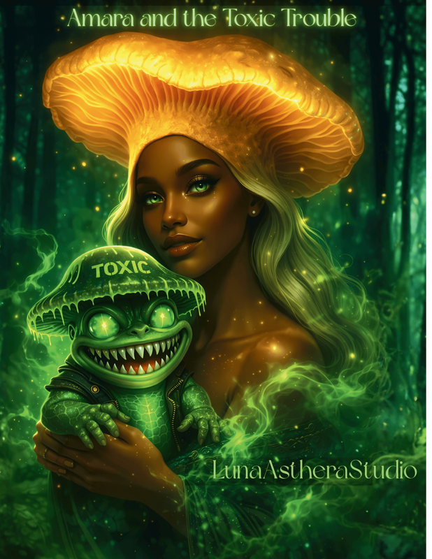 Amara and the Toxic Trouble cover