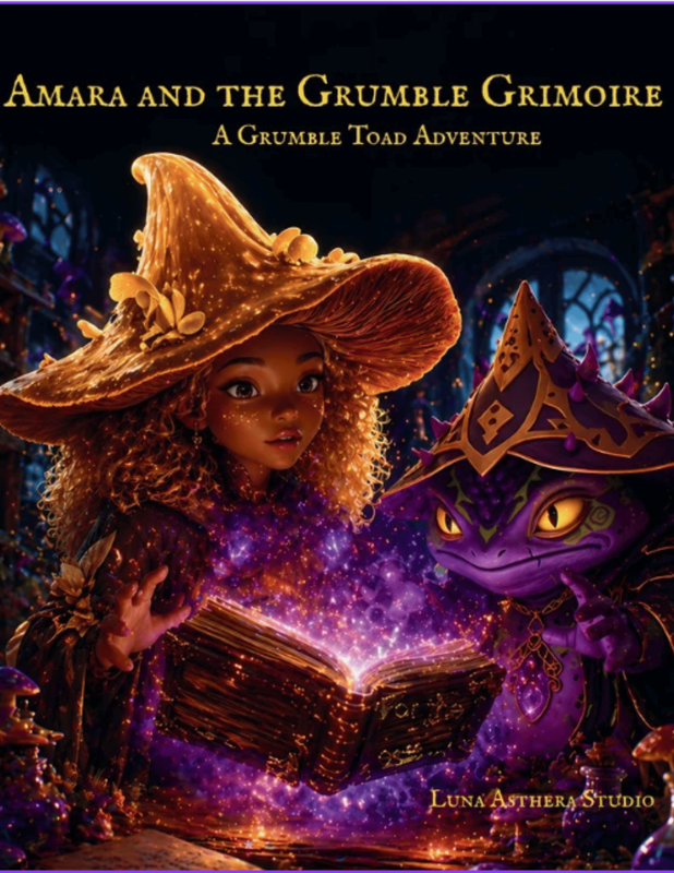 Amara and the Grumble Grimoire cover